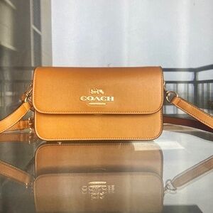 Guaranteed Original Coach Brynn Flap Crossbody CA174